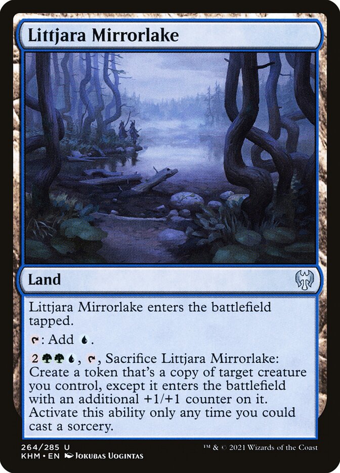 Littjara Mirrorlake card front