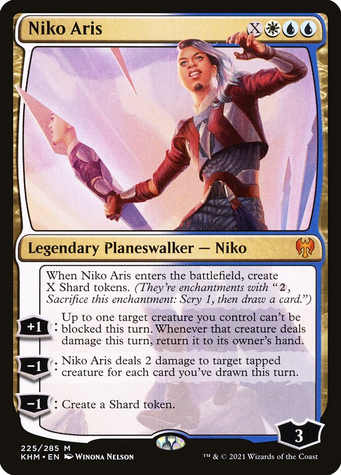 Niko Aris card front