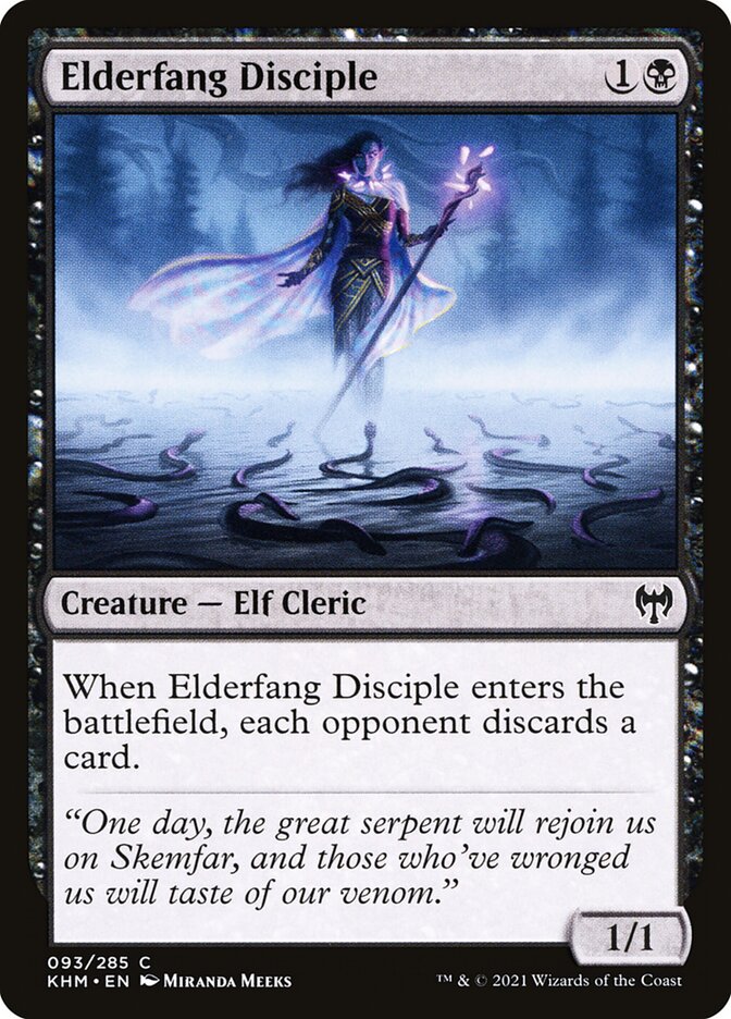 Elderfang Disciple card front