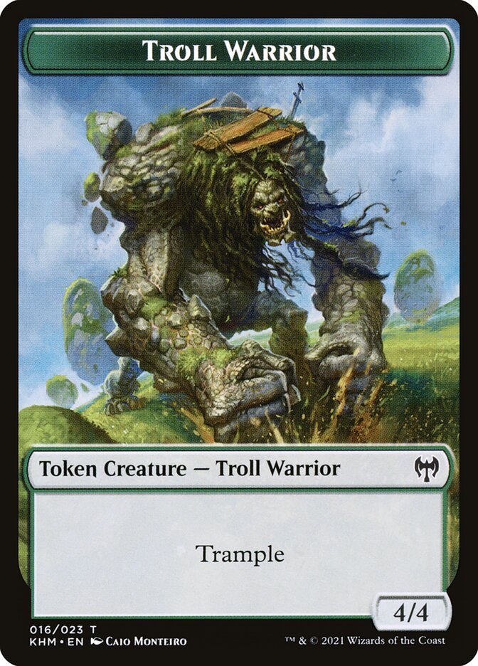 Troll Warrior card front