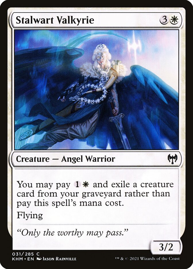 Stalwart Valkyrie card front