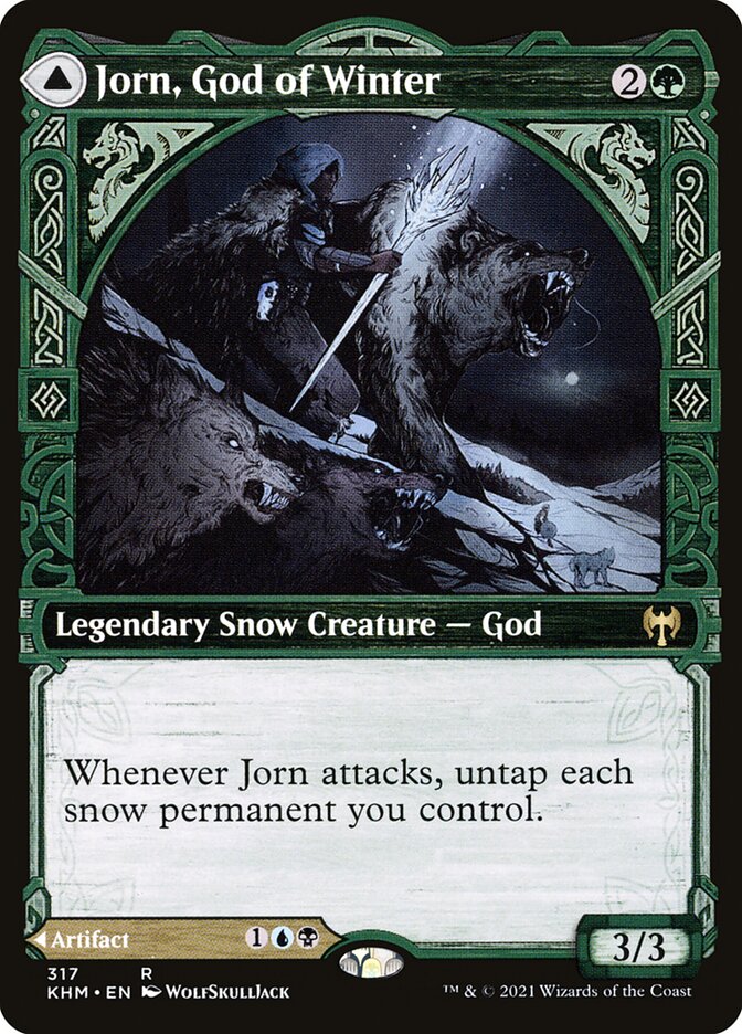 Jorn, God of Winter card front