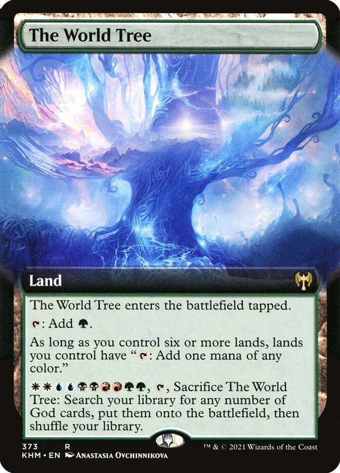 The World Tree card front