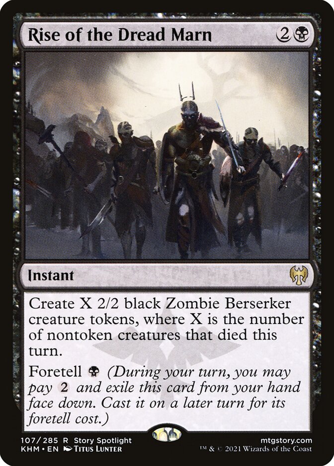 Rise of the Dread Marn card front