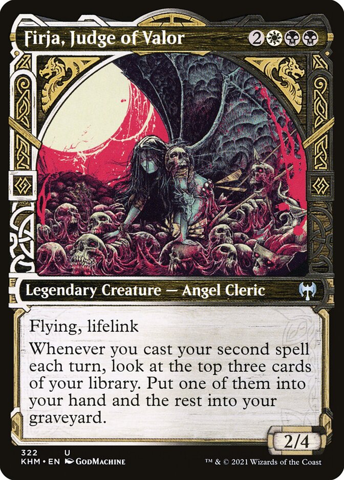 Firja, Judge of Valor card front