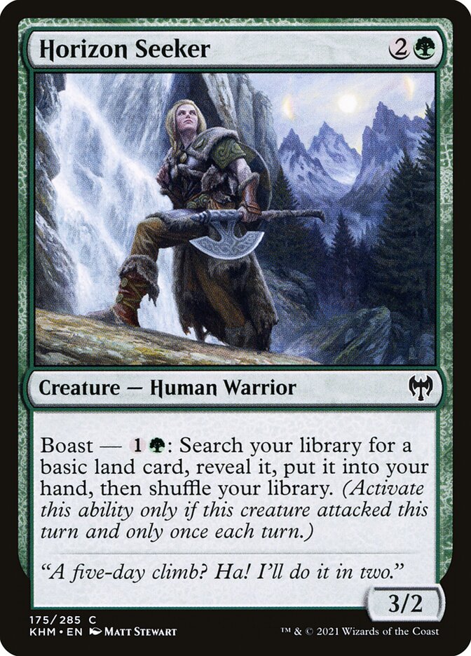 Horizon Seeker card front