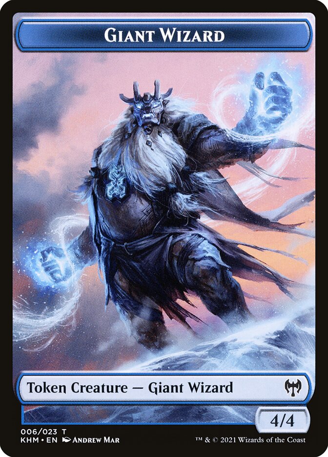 Giant Wizard card front