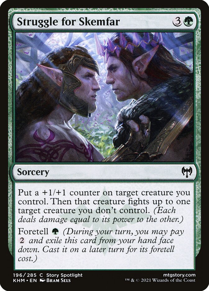 Struggle for Skemfar card front