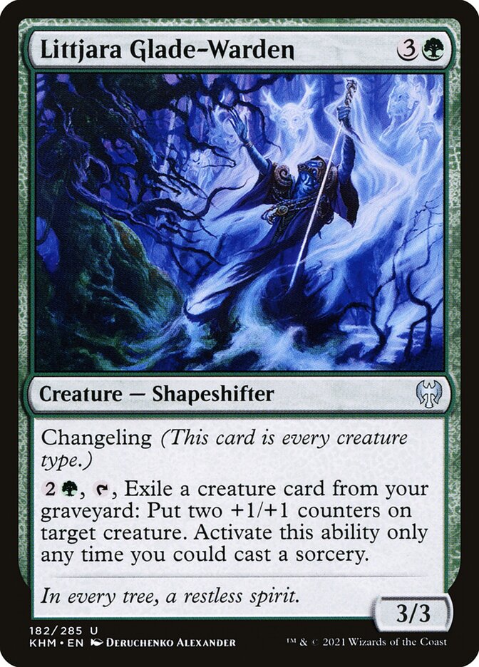 Littjara Glade-Warden card front