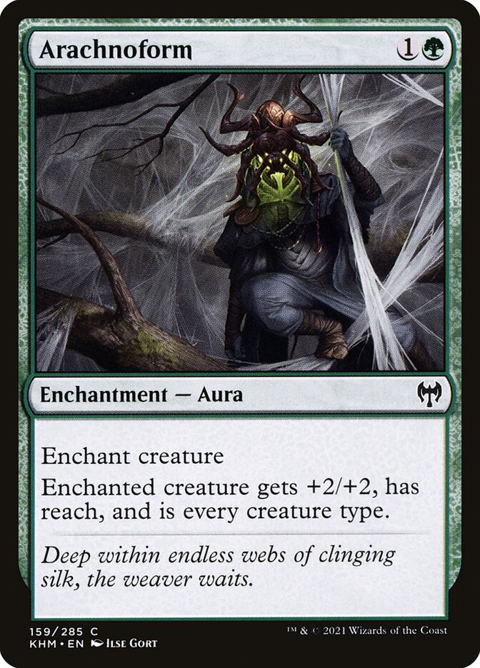 Arachnoform card front