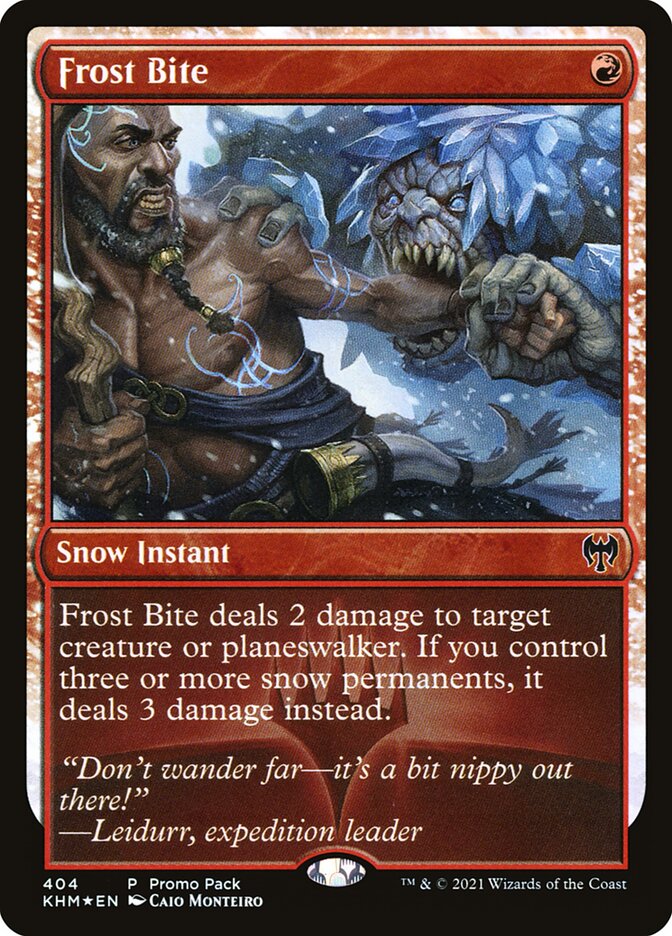 Frost Bite card front