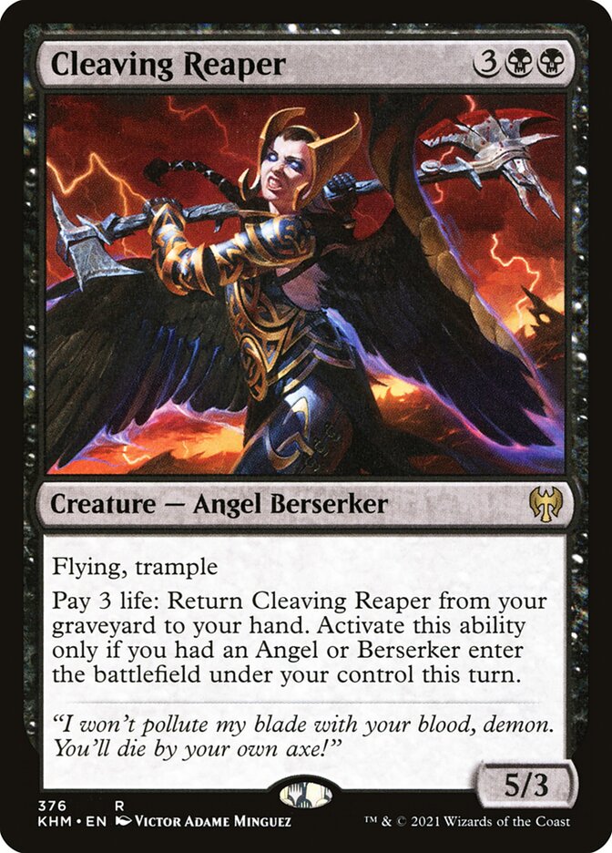 Cleaving Reaper card front