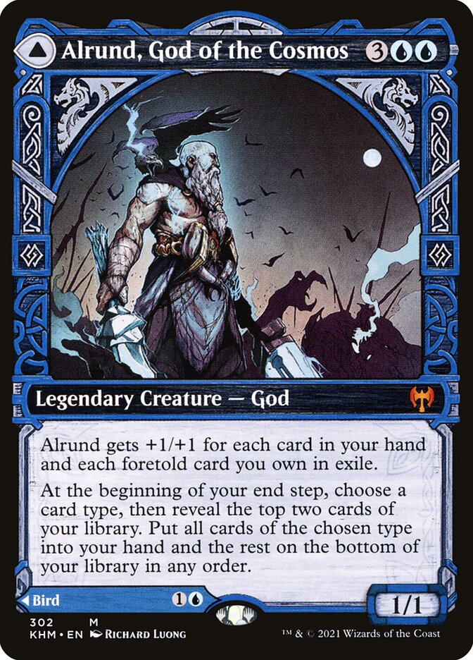 Alrund, God of the Cosmos card front