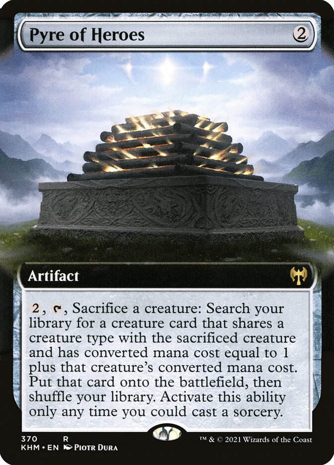 Pyre of Heroes card front