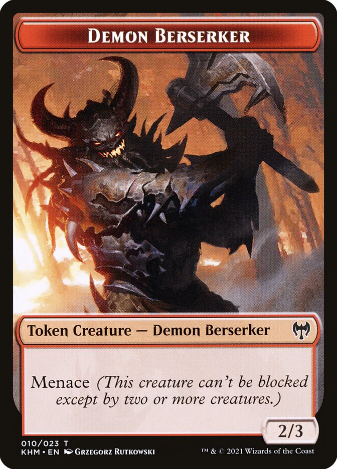 Demon Berserker card front