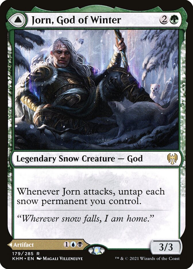 Jorn, God of Winter card front