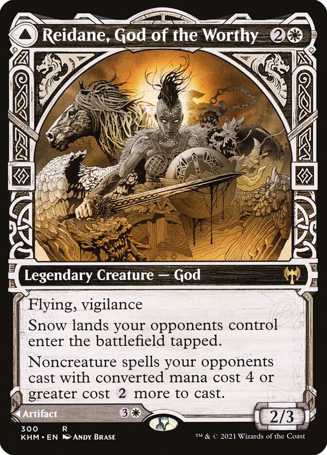 Reidane, God of the Worthy card front