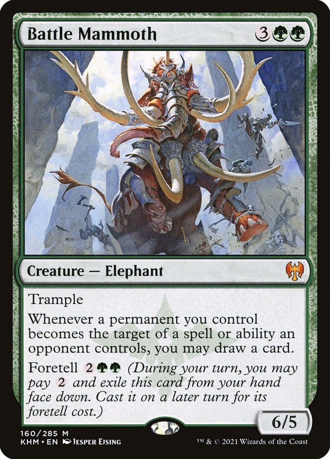 Battle Mammoth card front