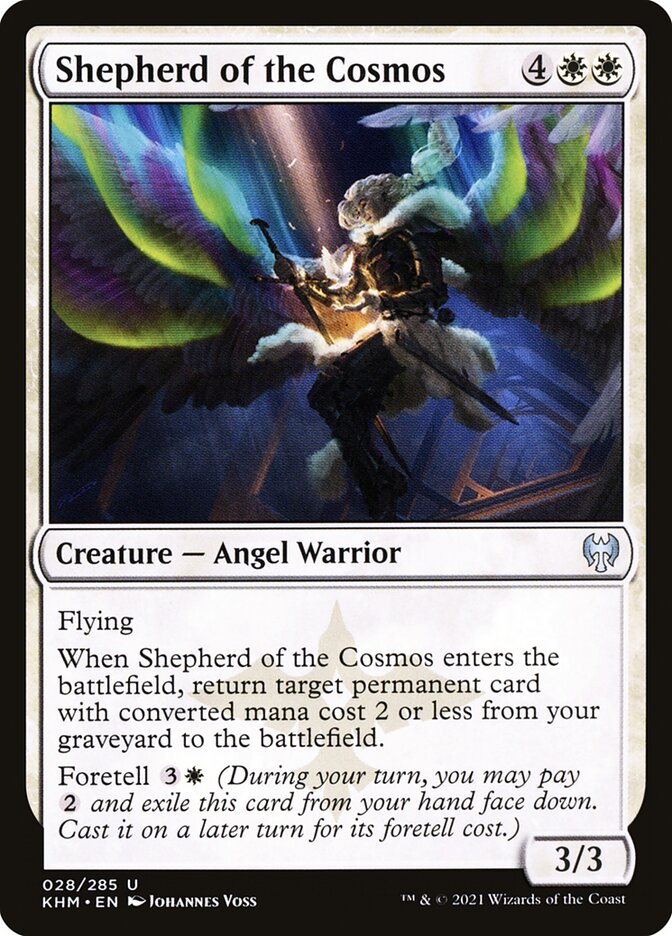 Shepherd of the Cosmos card front