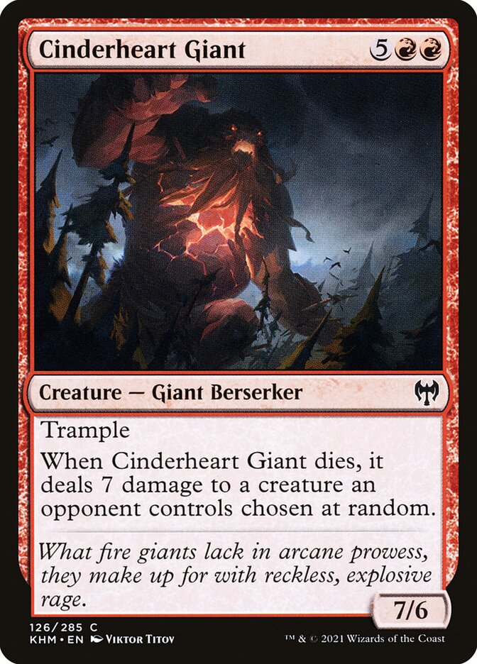 Cinderheart Giant card front