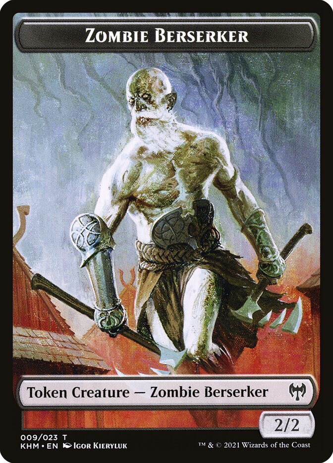Zombie Berserker card front