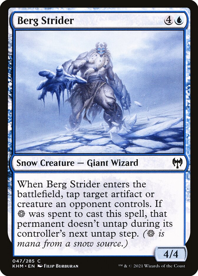Berg Strider card front