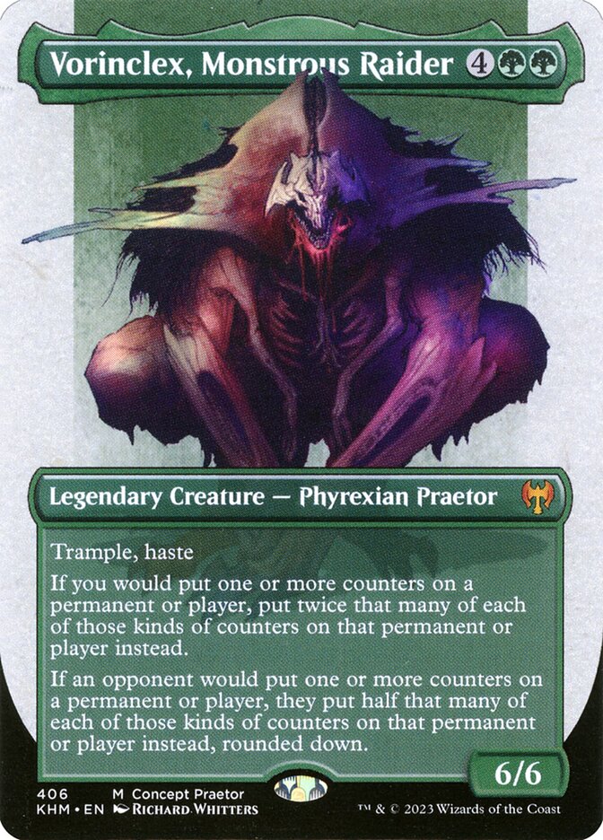 Vorinclex, Monstrous Raider card front