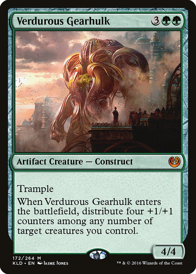 Verdurous Gearhulk card front