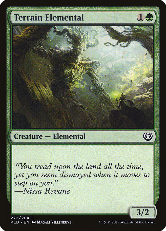 Terrain Elemental card front