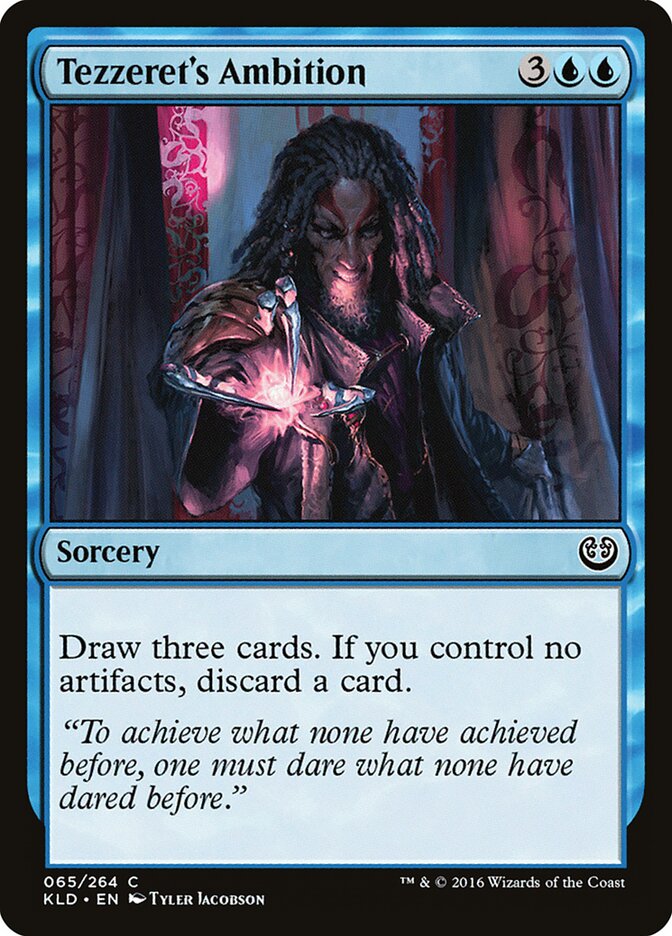Tezzeret's Ambition card front