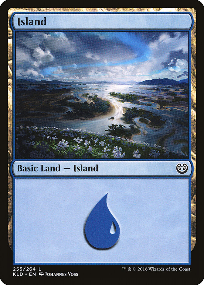 Island card front