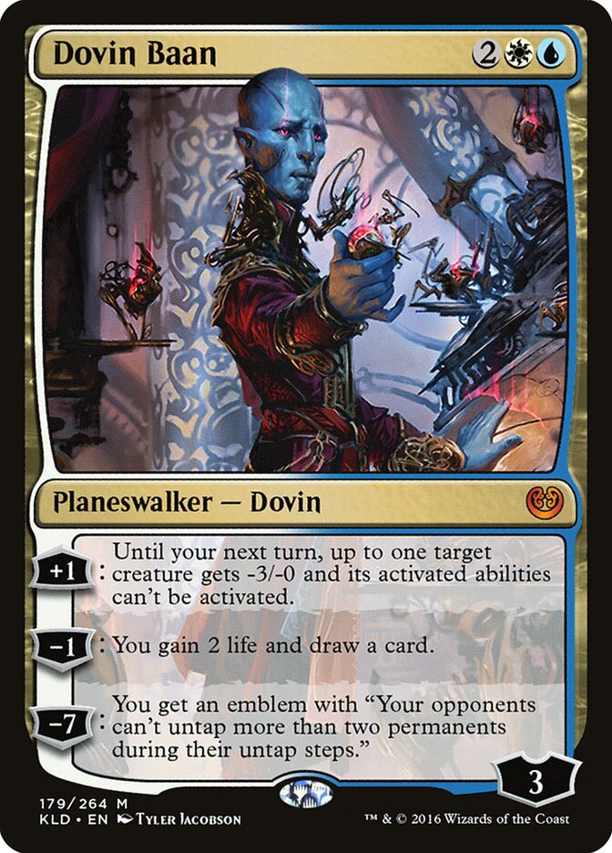 Dovin Baan card front