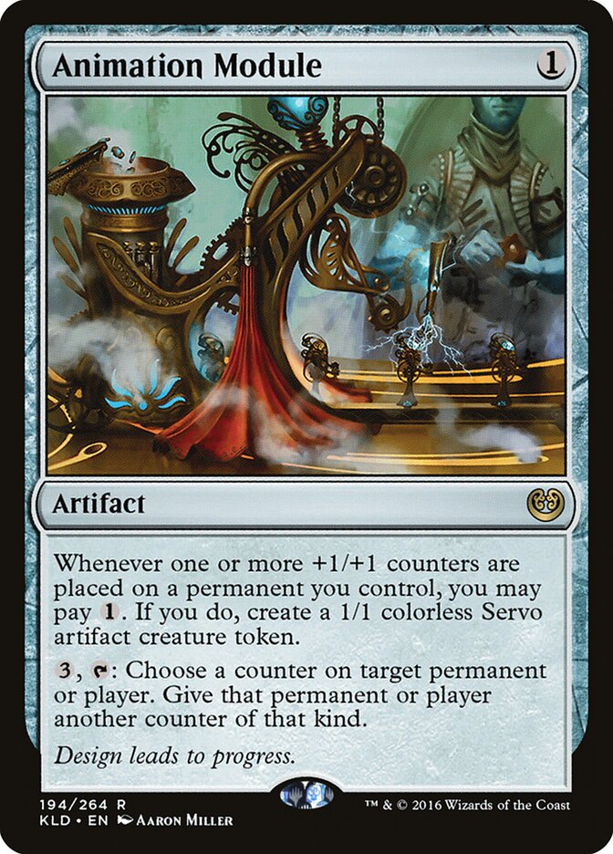 Animation Module card front