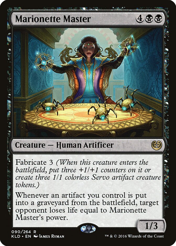 Marionette Master card front