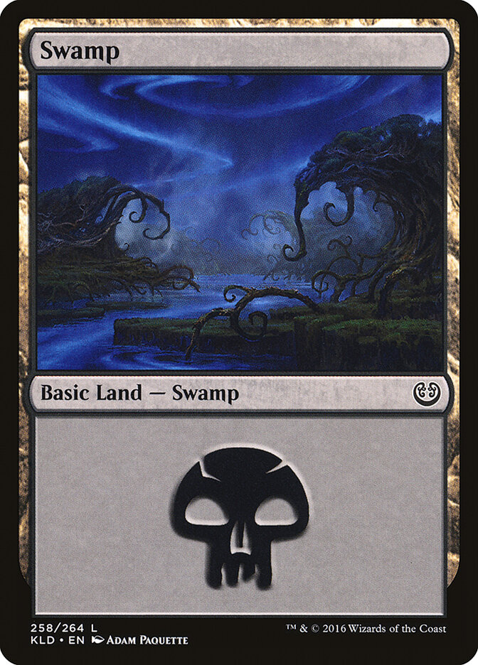 Swamp card front