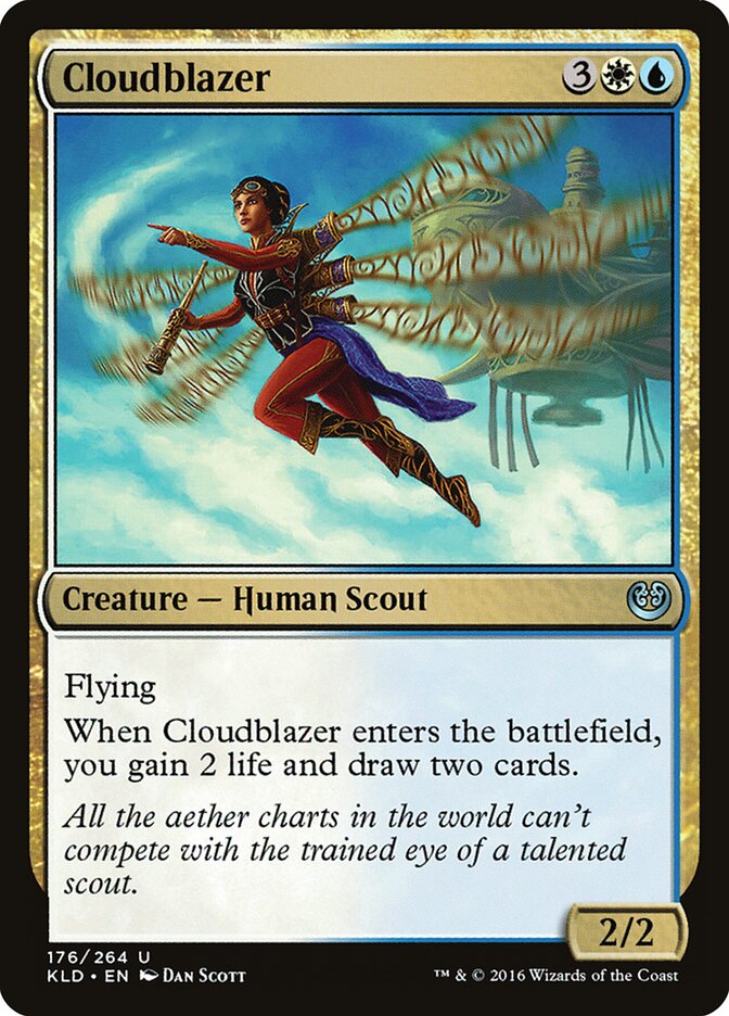Cloudblazer card front