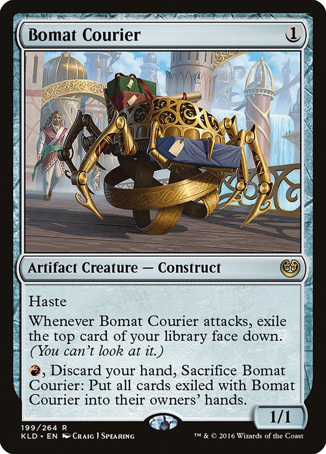 Bomat Courier card front