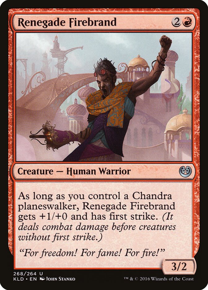 Renegade Firebrand card front