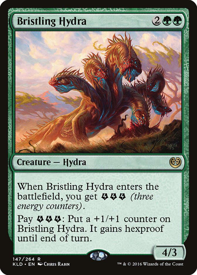 Bristling Hydra card front