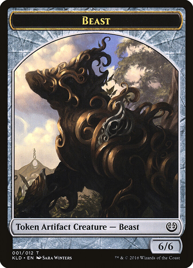 Beast card front
