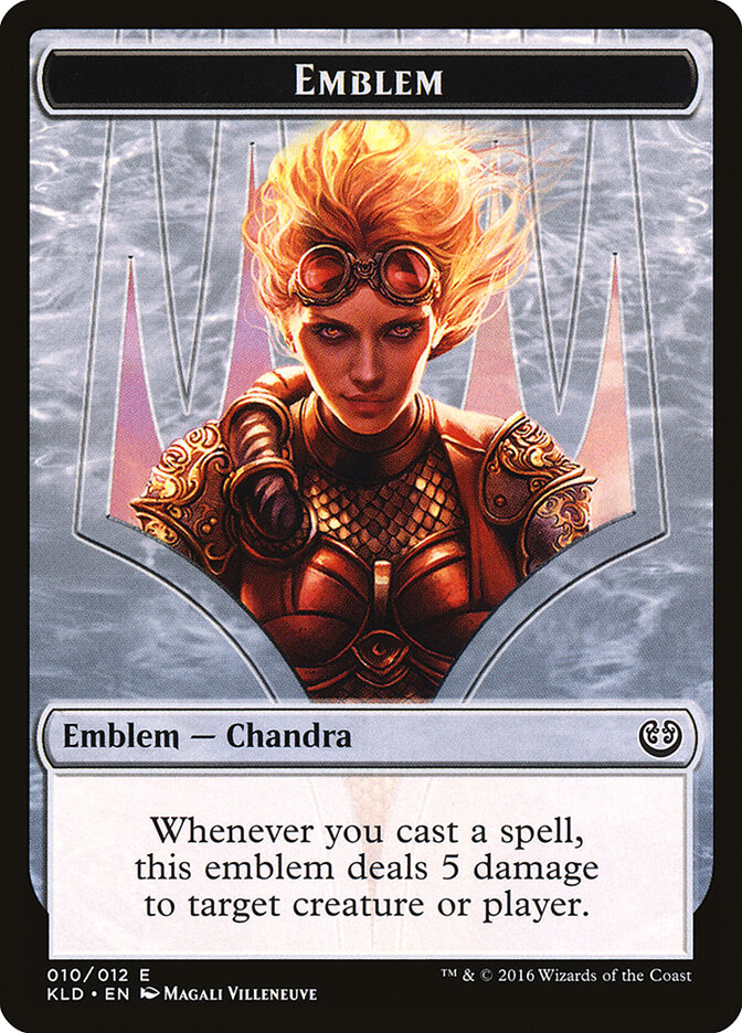 Chandra, Torch of Defiance Emblem card front