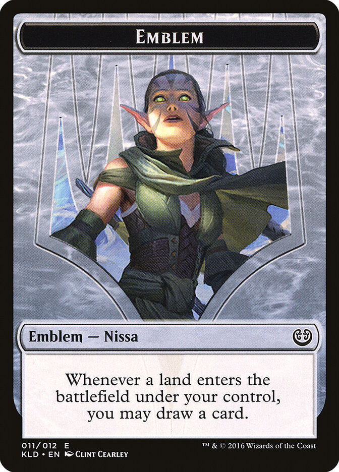 Nissa, Vital Force Emblem card front