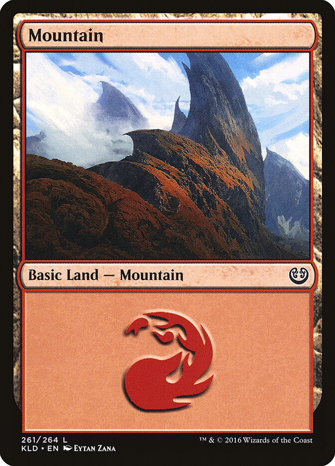Mountain card front