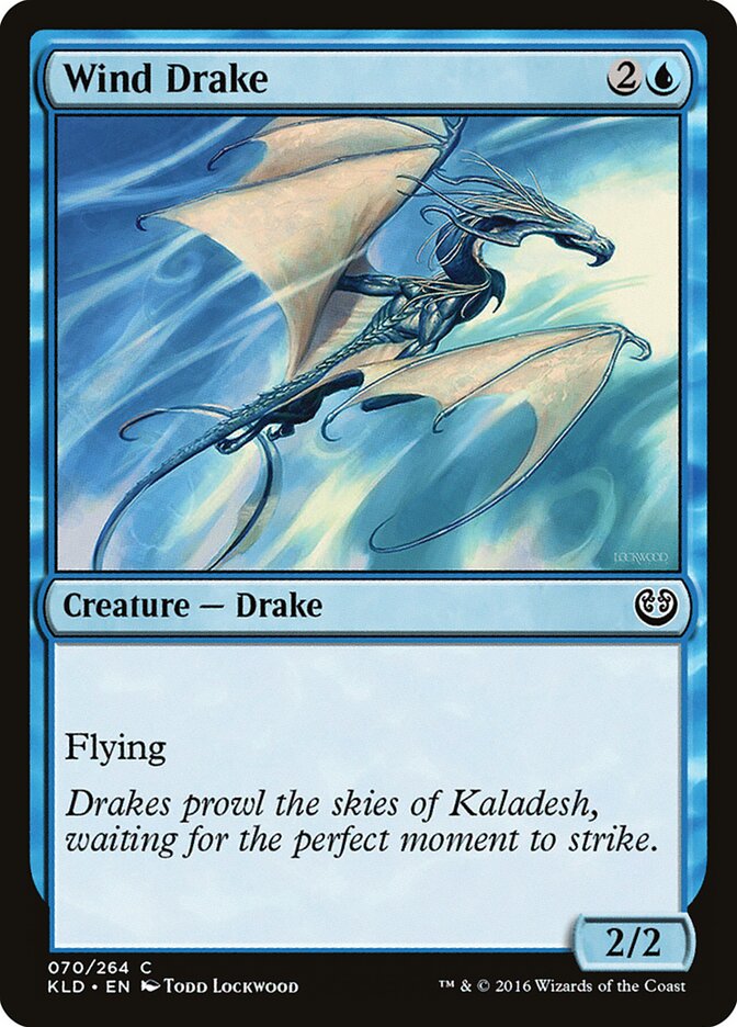 Wind Drake card front
