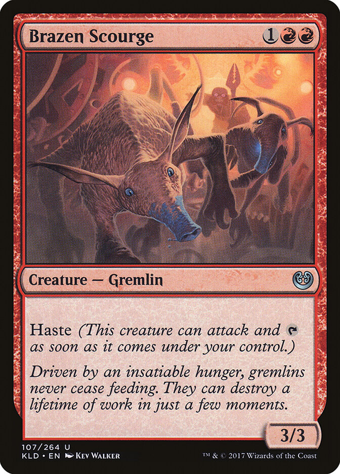 Brazen Scourge card front