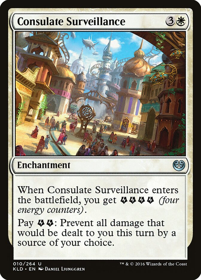 Consulate Surveillance card front
