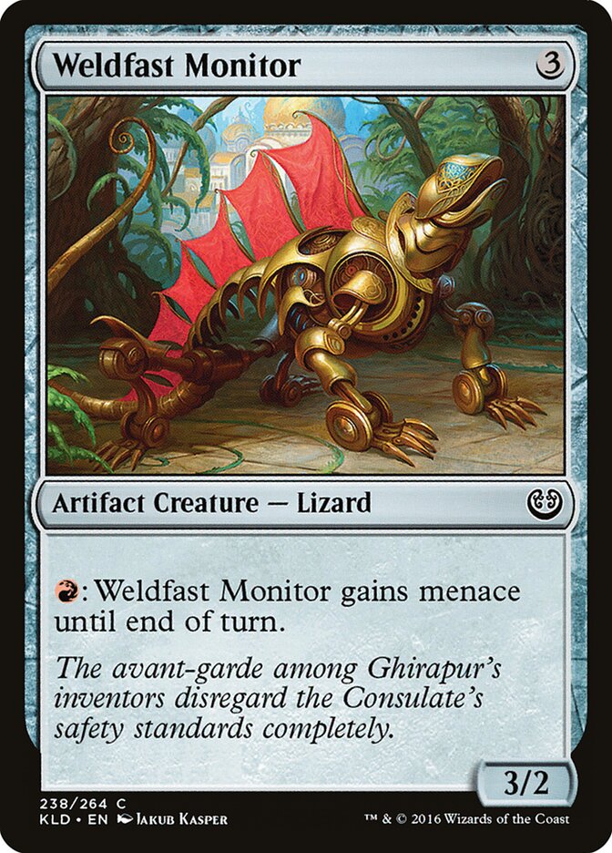 Weldfast Monitor card front