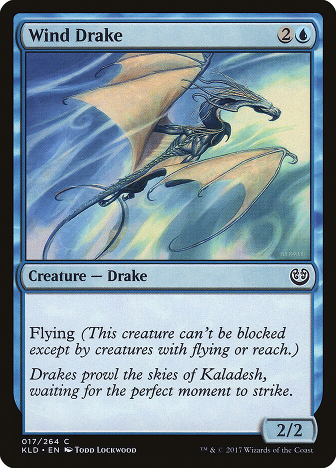 Wind Drake card front