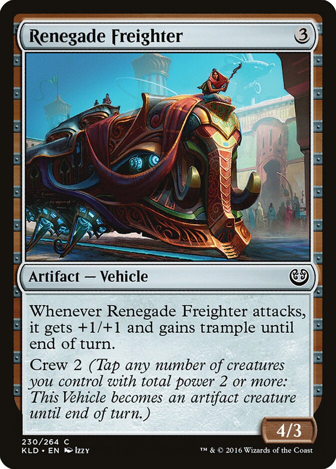 Renegade Freighter card front