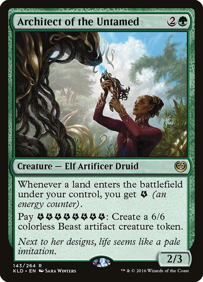 Architect of the Untamed card front
